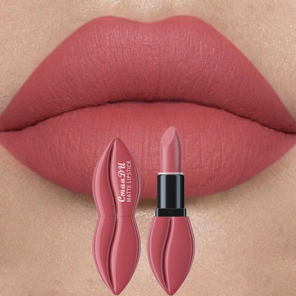 Batom 10 cores à prova d'água Big Mouth Nude Matte Batons de longa duração que não desbota Maquiagem de veludo vermelho sexy Cosmético 230725