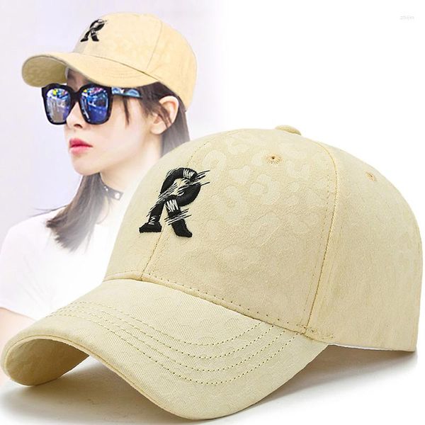 Cappellini da baseball Cappello da donna Berretto da baseball per ragazza femminile Mostra viso Piccole lettere ricamate Summer Fashion Trucker Sports