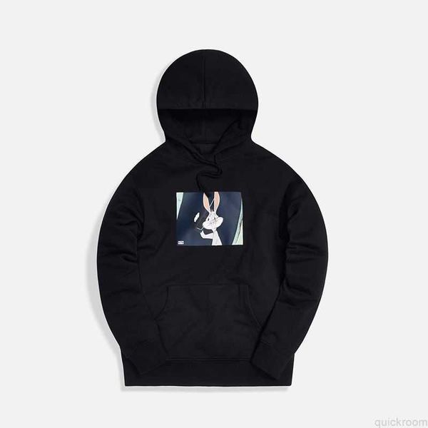 Дизайнерская модная одежда Мужская толстовка толстовок VV Kitt What Hop Doc Hoodie Bunny Co Пара с капюшоном Ins Trendy Hoodie