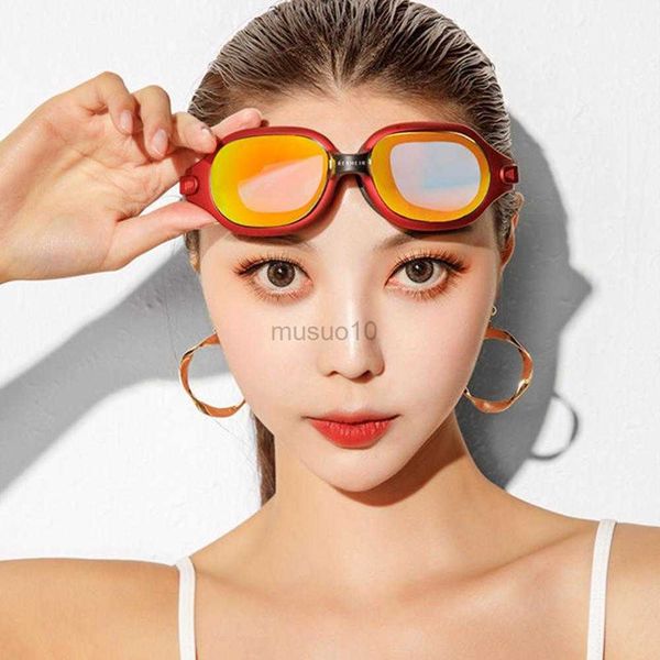 Brille Tauchbrille Unisex Schwimmbrille Tragbare Breite Visuelle Nützliche Mode Männer Frauen Schwimmbrille Schwimmbrille HKD230725