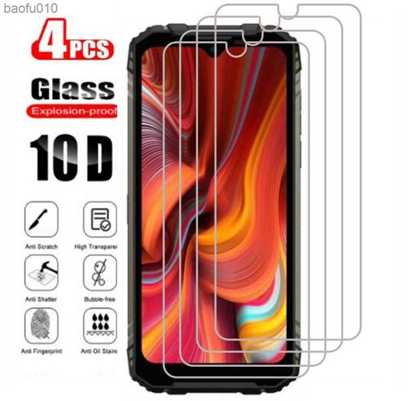 4Pcs Für Doogee S96 Pro Gehärtetem Glas Schutz AUF Für Doogee S96Pro 6,22 ZOLL Screen Protector Telefon Abdeckung Film l230619