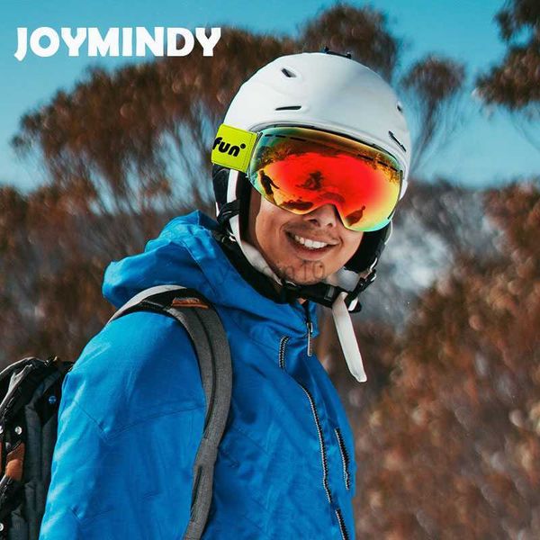 Óculos de esqui Óculos de esqui Óculos de esqui masculino e feminino inverno ao ar livre óculos de sol de neve uv camada dupla lente antiembaçante óculos de snowboard substituir len hkd230725