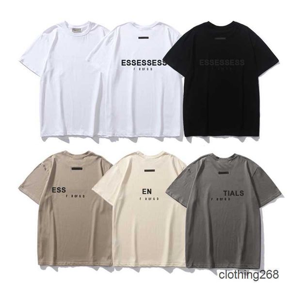 Ess LuxuryT-Shirt Designer Tees Fashion T Shirts Uomo Donna God Manica corta Hip Hop Streetwear Top Abbigliamento casual