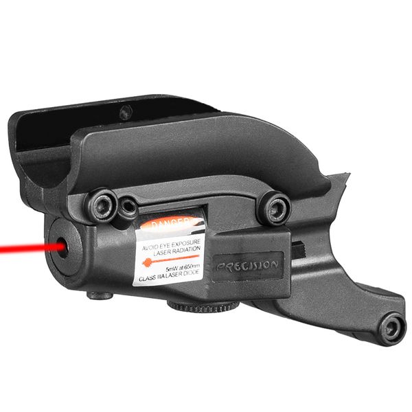 Dispositivo de mira a laser vermelho tático FIRE WOLF para M92 com sulcos laterais para modelo 92 96 M9 para caça