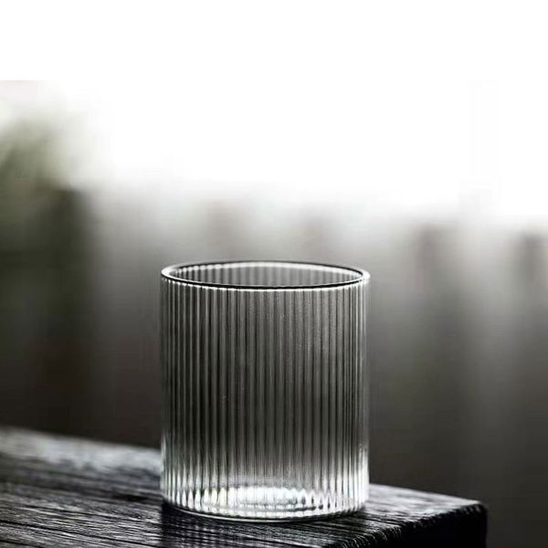 Drinkware Tumblers copo de vidro alto borosilicato copo de chá transparente