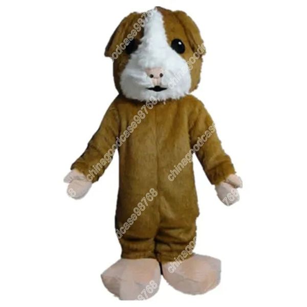 New Adult Characte Costume da mascotte di criceto carino Costume da mascotte per vestito da Natale di Halloween