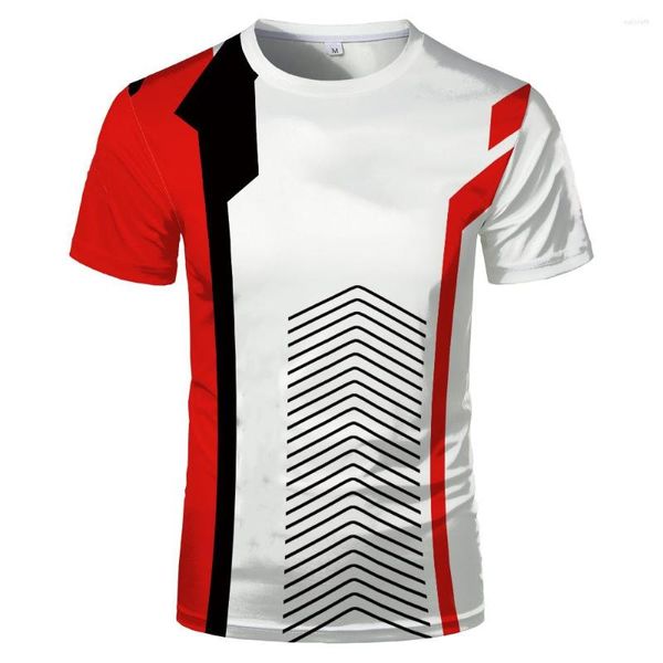 Männer T Shirts 2023 Sommer Mode 3D Gedruckt T-Shirt Oansatz Übergroßen Casual Voll Mit Kurzarm Top