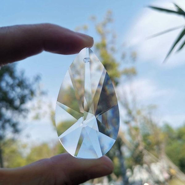 Bahçe Dekorasyonları Kristal Prizma Piriform Asma Suncatcher Kolye Avize Parçaları Boncuklar Çelenk Aksesuarları Ana Sayfa Dekorasyon Sun Catcher