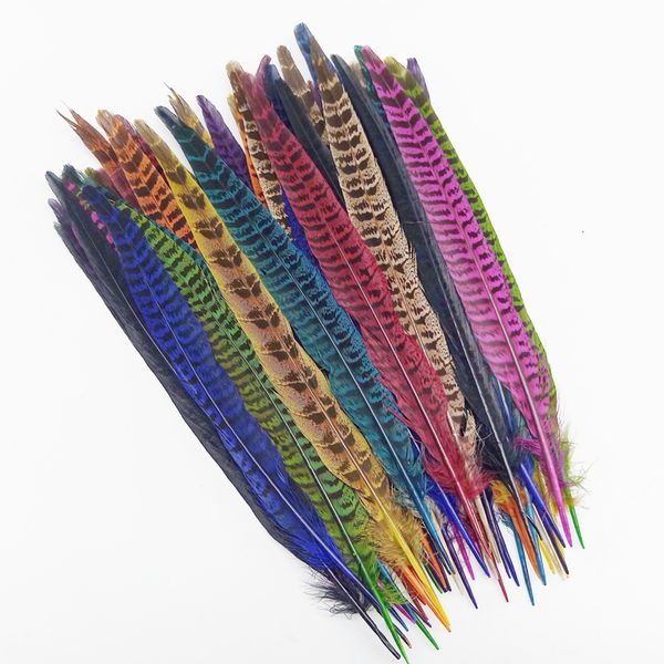Другие ручные инструменты Высококачественные женские фазанские хвосты перья Plumes Diy Pluma Hair Hats Украшения
