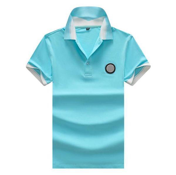 Camisas polo masculinas femininas camisas de golfe designer camisetas polo de algodão 23ss impressão de letra de alta qualidade camisas polo de manga curta camisas de lazer de negócios