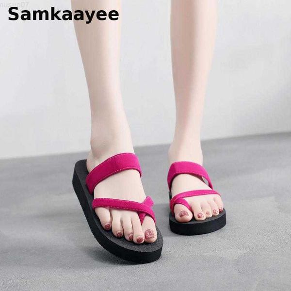 Hausschuhe Größe 35-40 Damen Flip Flops Sommer Femmes Wohnungen Hausschuhe Schuhe Damen Strand Sandalen Bohemia Slides Schuhe Solide Chaussures y8 L230725