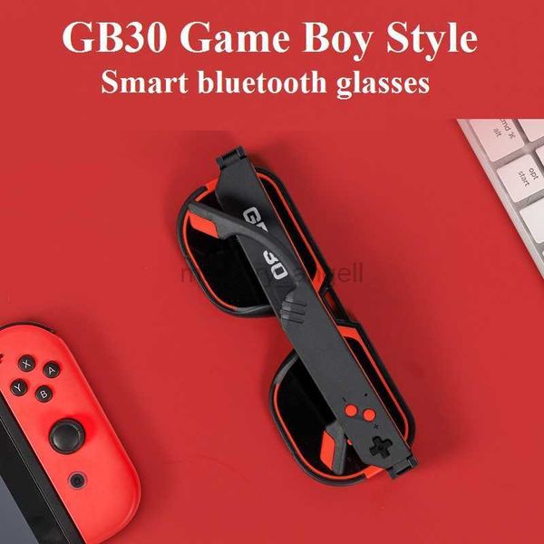 Óculos inteligentes GB-30 Moda óculos de áudio inteligentes HD chamada telefônica sem fio Bluetooth 5.0 fone de ouvido UV400 contra luz azul baixo HiFi ouvido aberto HKD230725