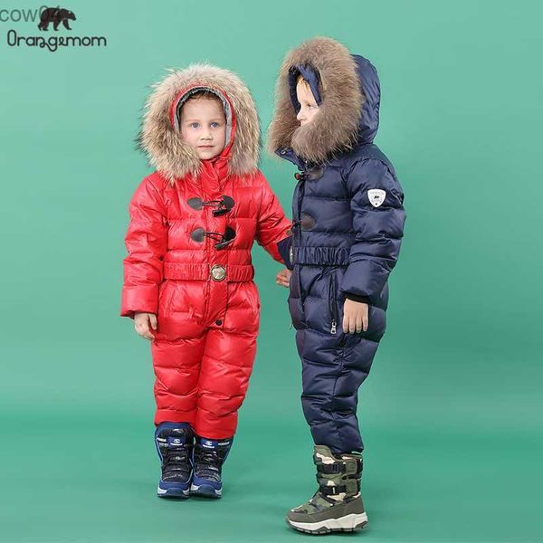 Svendita Orangemom Inverno Abbigliamento per bambini Giù Abbigliamento per ragazzi Capispalla per bambini Cappotti per ragazze Giacche addensare Abbigliamento da neve L230625