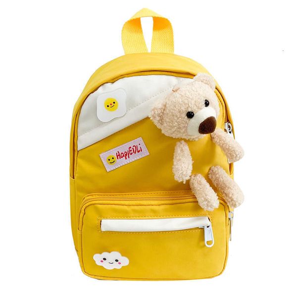 Школьные сумки 2-6y Cartoon Canvas Детская школьная рюкзак для детского сада животных медведь детская рюкзак для девочки для мальчика школа 230724