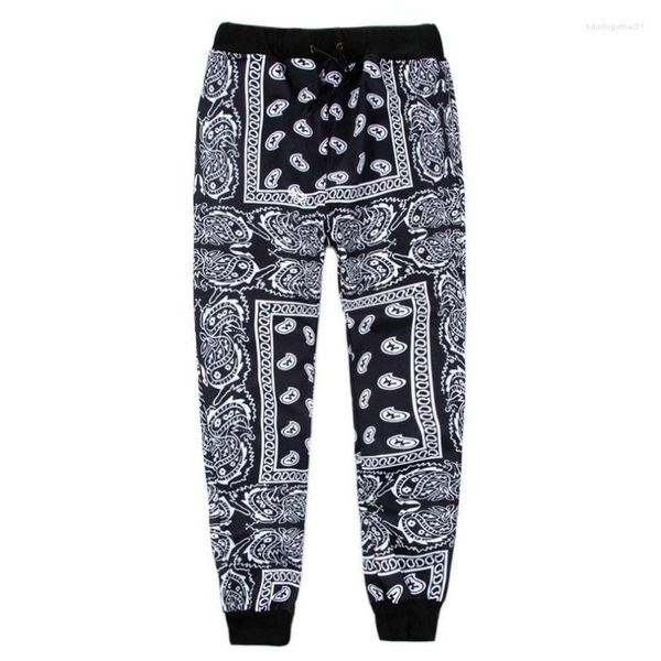 Männer Hosen Gesteppte Polyester Bandana Paisley Hose Joer Männer Frauen Jogginghose Trainingsanzug Arajuku Hosen Sprin Ip Op Streetwear