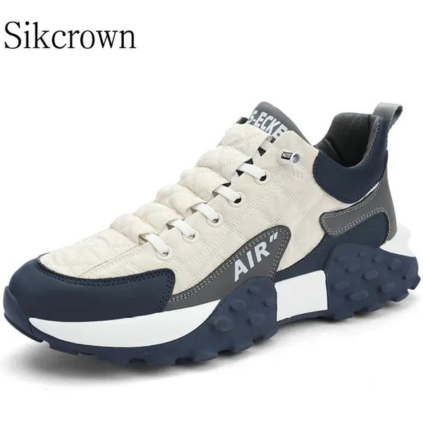 Отсуть обувь белая повседневная мода мужчинами, бегущие дышащие кроссовки, носимые резиновые мужские бегают спортивная обувь Hombr 230726