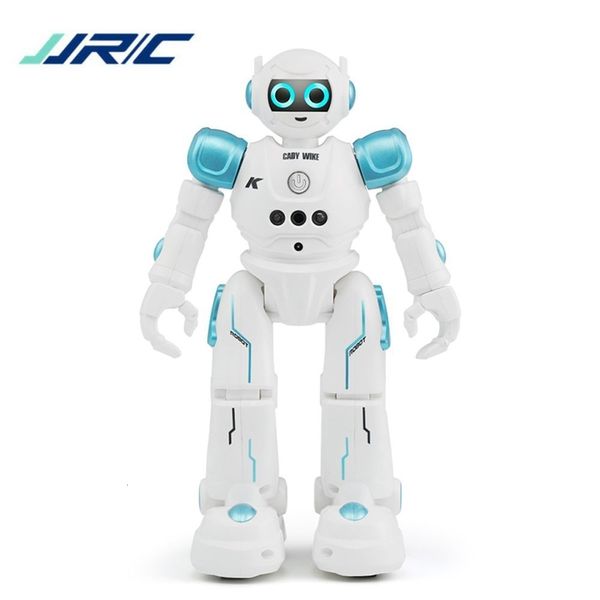 RC Robot R11 Cady Wike жест, чувствительный Touch Intellent Programmentable Hoghing Dancing Smart Toy для детей Toys 230725