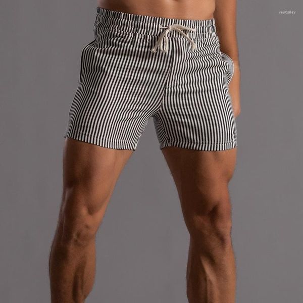 Shorts masculinos moda verão homem na altura do joelho