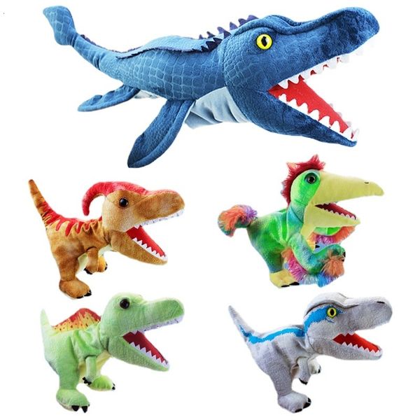 Puppen Jurazeit-Dinosaurier-Handpuppe für Jungen, Geburtstag, Kindergarten, Geschichtenerzählen, Leistung, Kampfspielzeug 230726