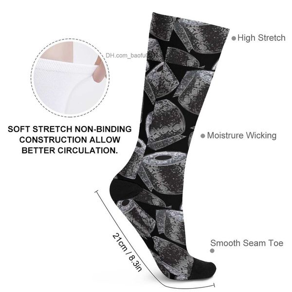 Herrensocken Toliet Paper Roll Printing Socken Damen Rutschfeste Socken Herrensocken Z230727