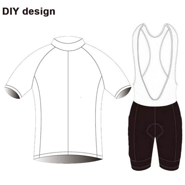 Set di maglie da ciclismo Abbigliamento personalizzato Squadra sportiva Set estivo Manica corta Bike Uniform Personalizzazione Kit uomo e donna 230725