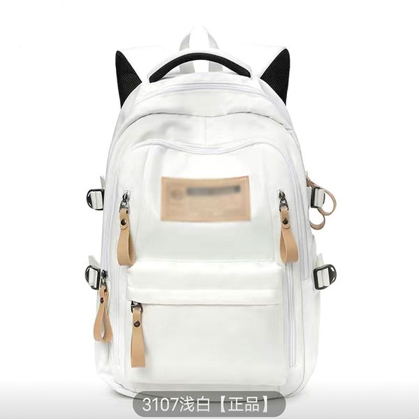2023 nova mochila para meninas do ensino médio para estudantes universitários mochila simples para meninos de grande capacidade com redução de carga