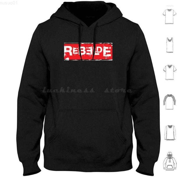 Moletons Masculinos Hoodies Rebelde Manga Comprida Rbd Espanhol México Música Trendy Show L230726