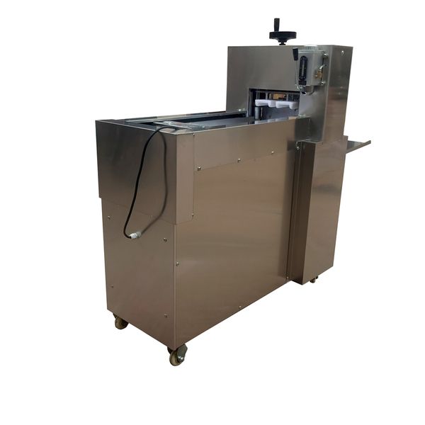 LINBOSS 2200W Affettatrice per alimenti elettrica per uso domestico Macchina per involtini di agnello a doppio taglio CNC Tagliare lo spessore regolabile della piallatrice per carne in vendita