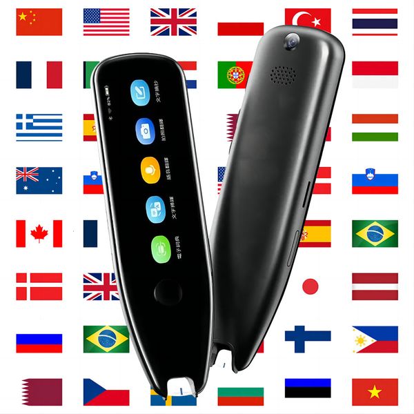 Dizionari Traduttori X5Pro Smart Voice Translator 112 Lingue Offline WIFI Scan Translation Pen Scanning Translation Pen Per viaggi d'affari all'estero 230725