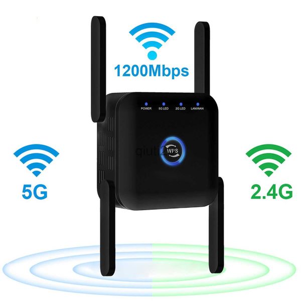 Router 5G Ripetitore Wifi 1200Mbps Booster Amplificatore Wifi Router 5Ghz Ripetitore WiFi Ripetitore Wi-Fi Ripetitore Wi-Fi Wireless a Lungo Raggio x0725