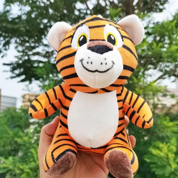 18 cm bella tigre bambola di pezza tigre animali peluche peluche creativo bambole per bambini regalo di compleanno