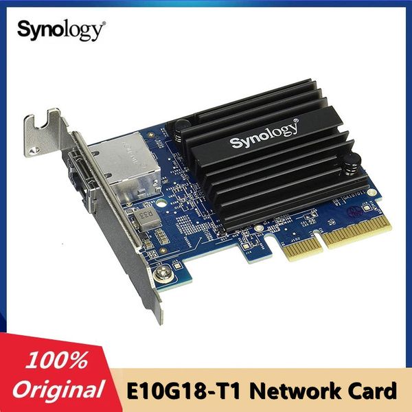 Switch di rete Originale Synology E10G18-T1 10GB NW Card W 10GBASE-T Porte Scheda di rete Ethernet interna 10000 Mbit/s 230725