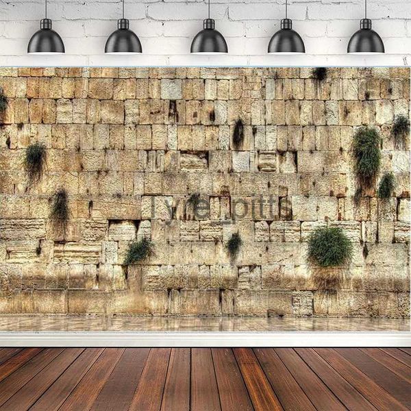 Hintergrundmaterial Westwand Jerusalem Stadt Fotohintergrund Israel Hintergrund Banner Poster Fotokabine Studio Requisiten X0725