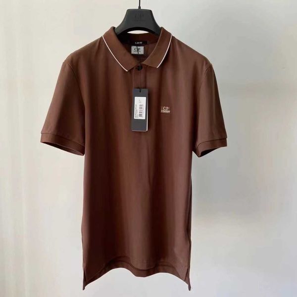 Homens camisetas Homens Designer Cp Camiseta Polo Camiseta Designers Homens Mulheres Outfit Luxurys Tees Verão T-shirt Pedra Polo Camisa Compagnie CP Designer Camiseta Haikyuu