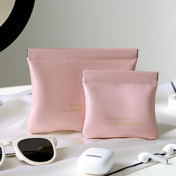 Borse cosmetiche PU Fahsion Custodia per rossetto Accessori per il trucco Mini borsa Idee regalo personalizzate Organizzatore Conservazione Piccola