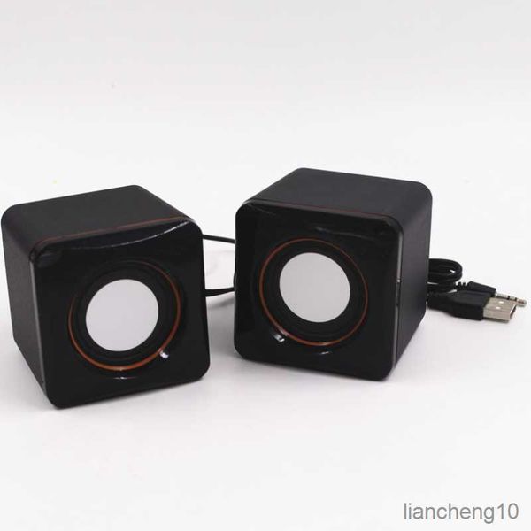 Tragbare Lautsprecherpaare Mini-Computerlautsprecher Kabelgebundene Lautsprecher Universeller Stereo-Sound-Surround-Lautsprecher für PC Laptop Notebook R230727