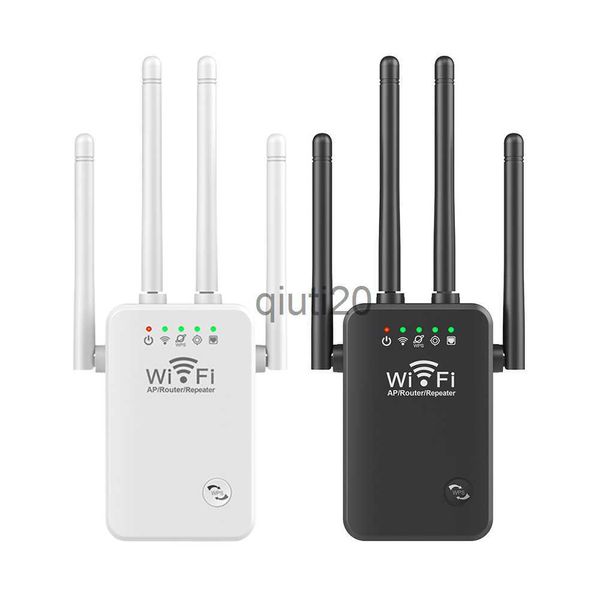 Yönlendiriciler WiFi Genişleticiler Sinyal Booster 2.4 GHz Kablosuz İnternet Tekrarlayıcı 300Mbps Kolay Kurulum 4 Anten Uzun menzilli Ethernet Port X0725