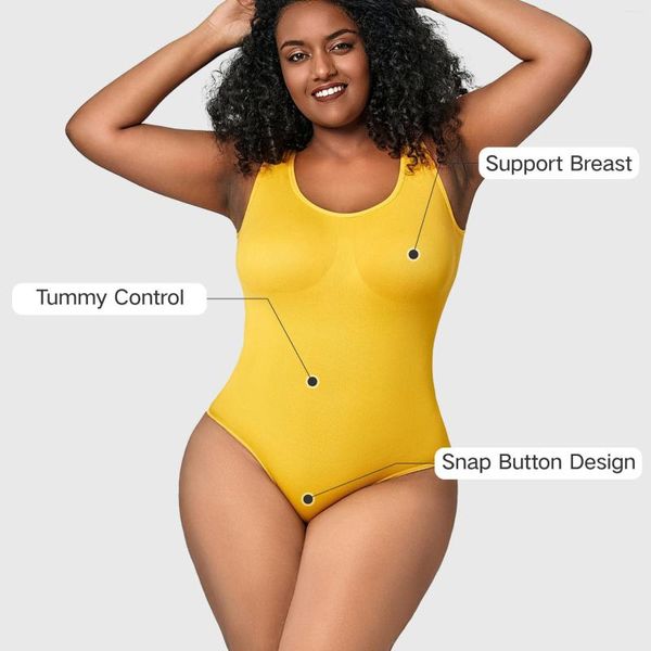 Intimo modellante da donna Body snellente per tutto il corpo Gilet monopezzo Pantaloni di controllo della pancia a forma di T senza cuciture di grandi dimensioni Perdere peso Corsetto aderente