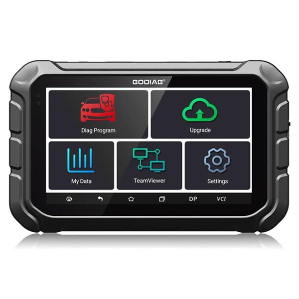 GODIAG GD801 Key Master DP Plus Programador de chave automática Suporta correção de quilometragem com função especial para ABS EPB TPMS EEPROM etc214E