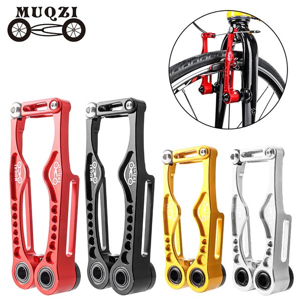 Freios de bicicleta MUQZI V Brake Pinça MTB Road Bike dobrável Conjunto de freios V Ultraleve Liga de alumínio Pinça de freio 230725