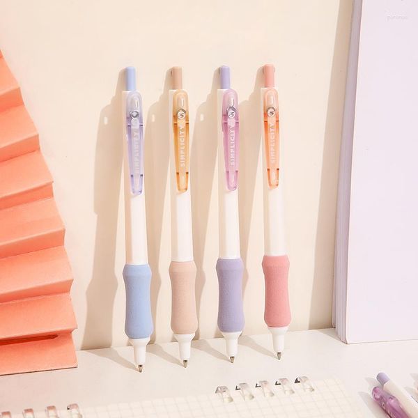 1/2 stücke Einfache Nette Macaron Farbe Mechanische Bleistifte 0,5mm Automatische Student Kawaii Stift Koreanische Schreibwaren Schule Büro