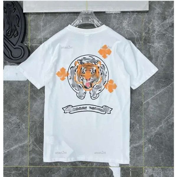 2023 Mens Womens Classic T Shirt Fashion High Quality Brand Letter Sânscrito Cross Pattern Sweater T-shirts Designers z1