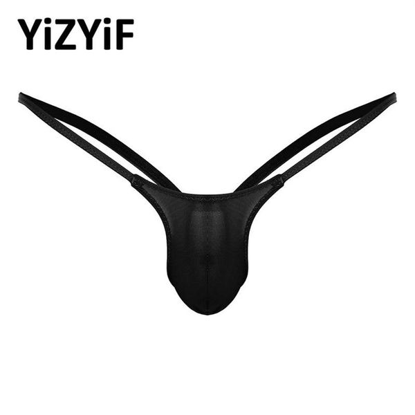 Costumi da bagno da uomo Lingerie Sospensorio Bikini Perizoma G-String Intimo Vita bassa Schiena aperta Slip elasticizzati Uomo276C