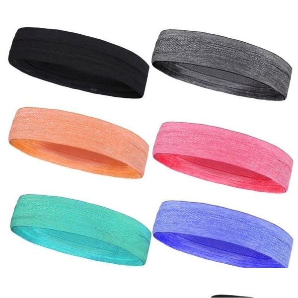 Оболочка 6 цветов спортивные дышащие поты для эластичной эластичной пурбан -бег футбольный платок спортивные волосы