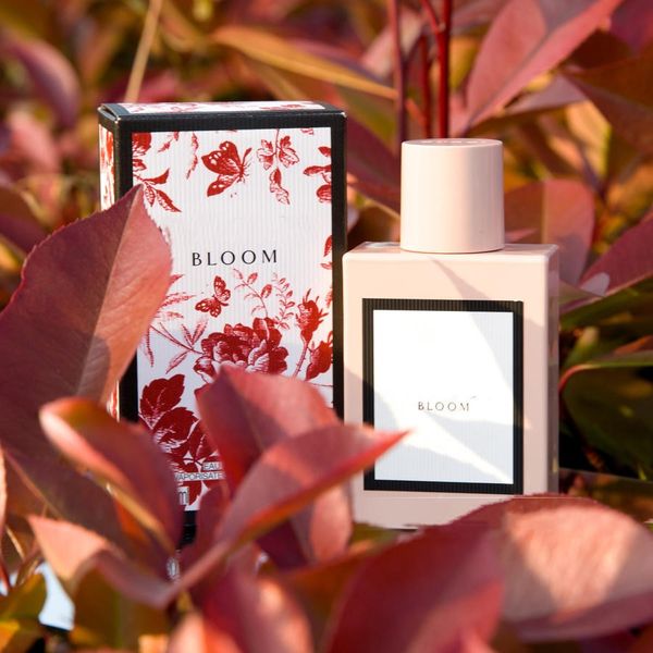 Desigenr Parfum Bloom Eau De Parfum 100ml 3.3fl.oz Parfum pour femme Lady Girl Fleur florale Odeur longue durée Cologne Vaporisateur bateau gratuit de qualité supérieure