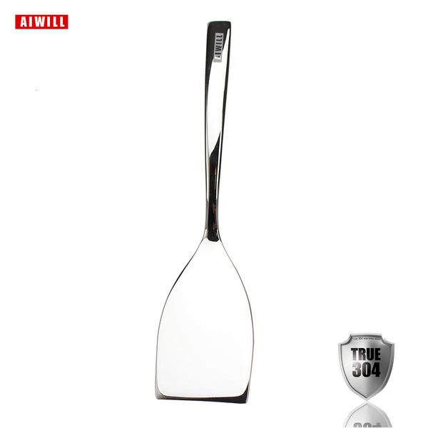 Utensili da cucina AIWILL Gadget in acciaio inossidabile di qualità 304 Utensili da cucina Uovo Pesce Padella Paletta Pala fritta Spatola 230726