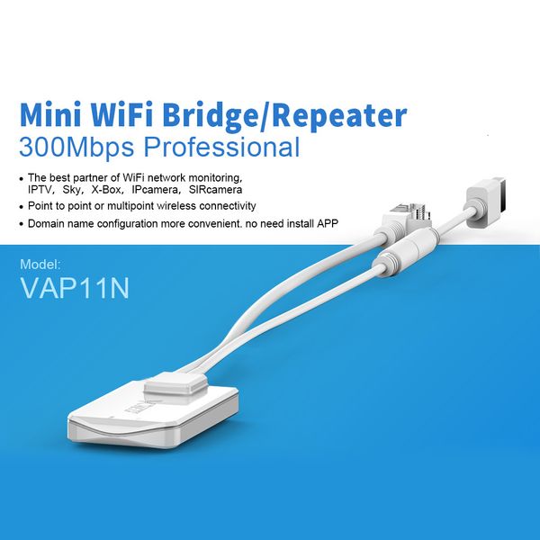 Altre comunicazioni di rete VONETS VAP11N-300 MINI300 Ripetitore wifi wireless da 300 Mbps router di rete bridge wifi per telecamera ip TVBOX 230725