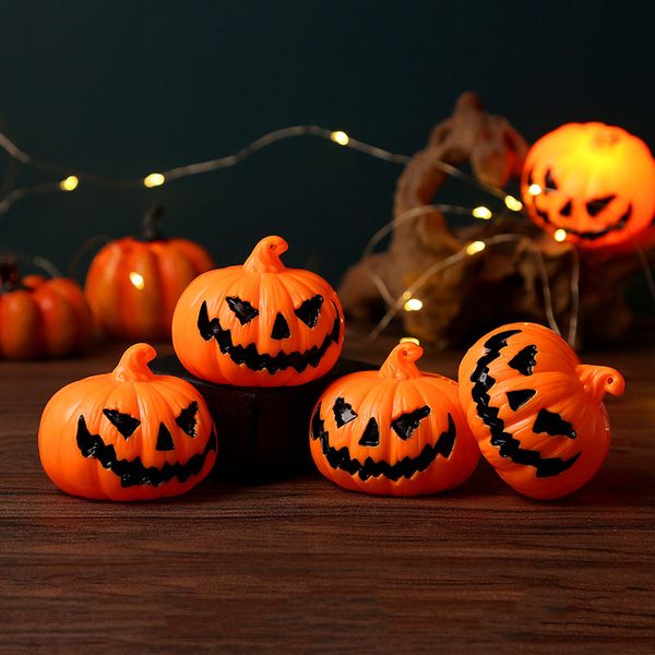 Cadılar Bayramı Led Kabak Işıkları-Kabak Jack-O-Lantern, Piller Cadılar Bayramı Gece Işığı, Festival Dekorasyonu, Cadılar Bayramı Partisi Prop Littryee