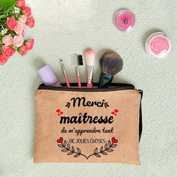 Borse per trucco da ragazza Grazie modello Mistress Custodia per organizzatore di bellezza femminile Borse per borse da viaggio Borsa per cosmetici da donna