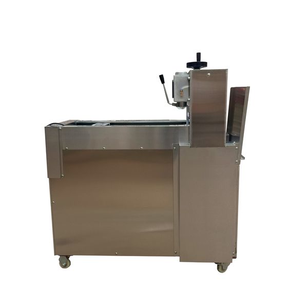 Máquina de rolo de carneiro de corte duplo CNC elétrica comercial LINBOSS Cordeiro cortador de carne de carneiro Máquina de corte de rolos de carneiro